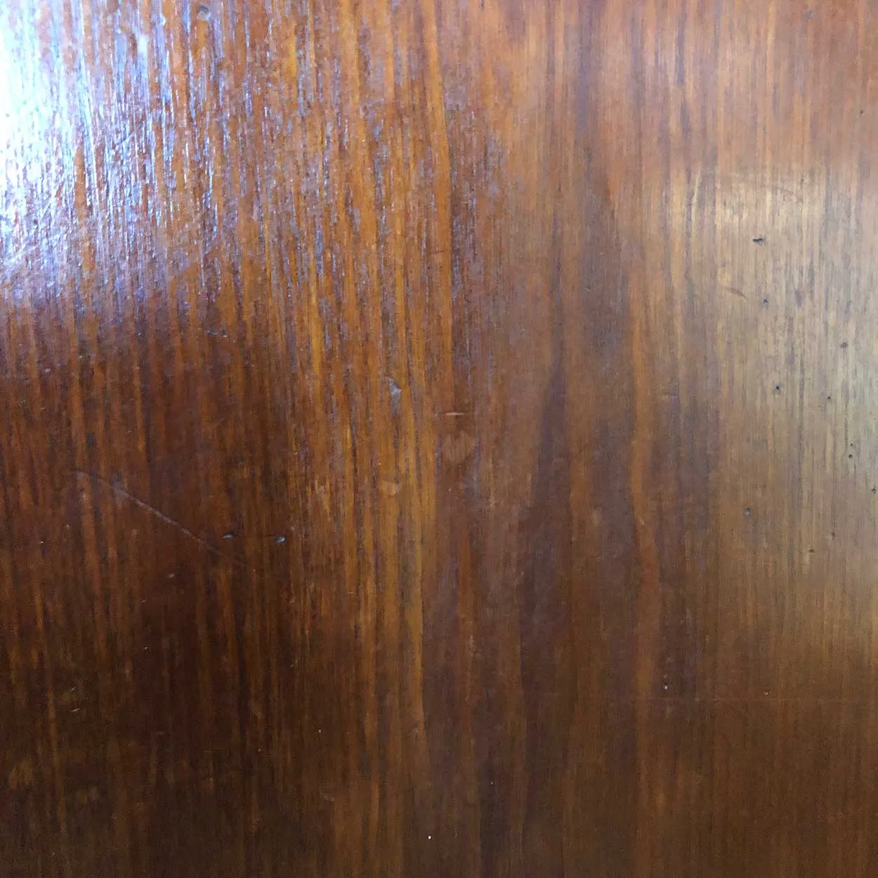 English George II Chippendale Figured Padauk Slant Front Desk