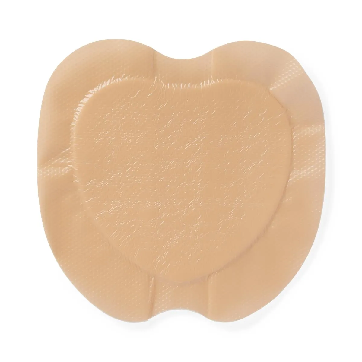 EQUOS 5-Layer Foam Dressings with Silicone Adhesive, Sacrum, 9" x 9" (box of 5)