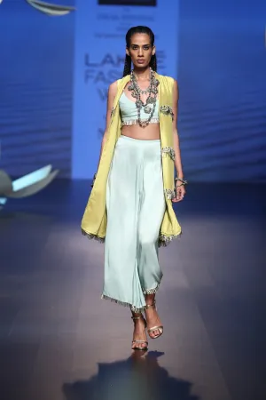Esra Jacket Palazzo Set