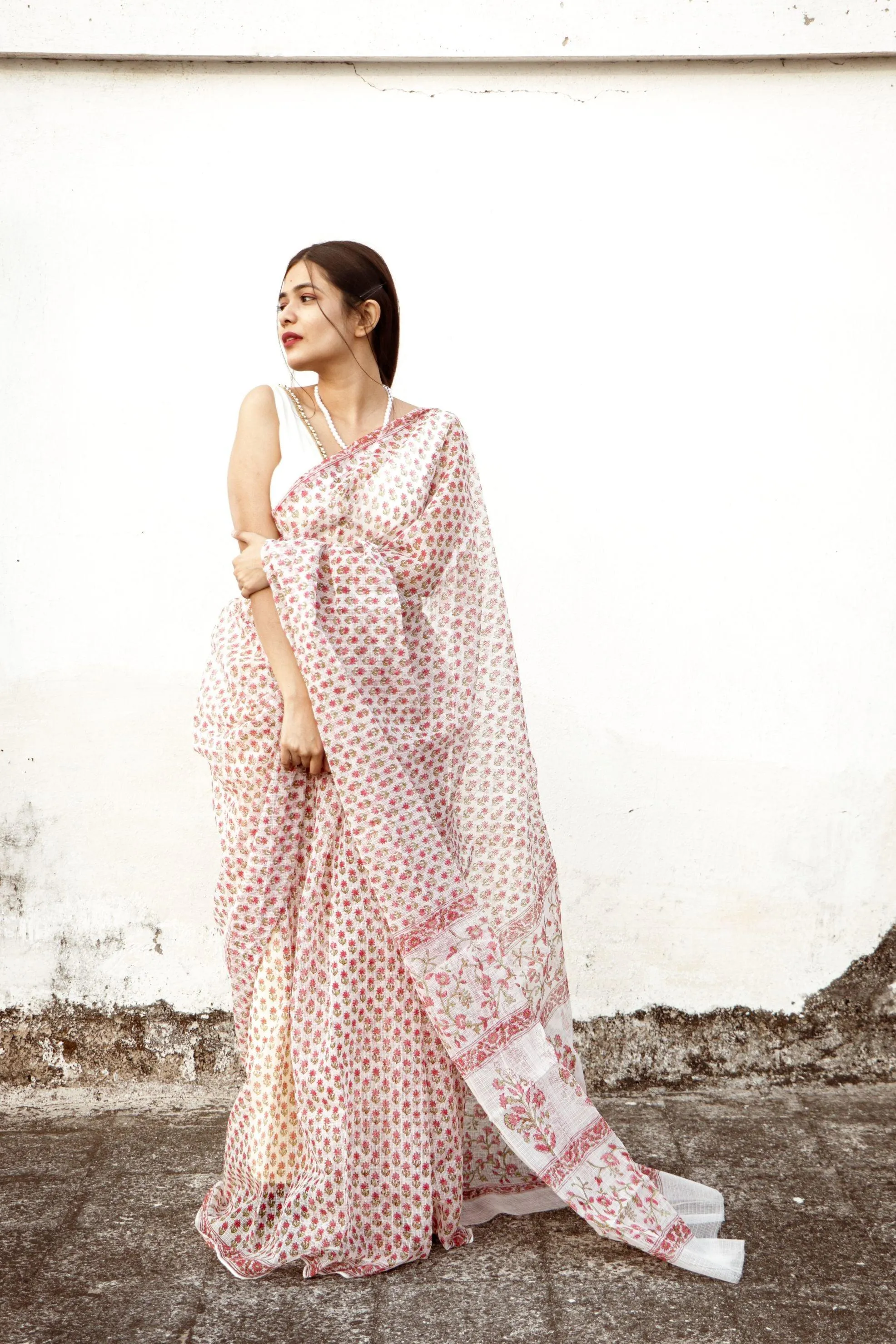Evergreen printed Kota saree - Bagh- Phool