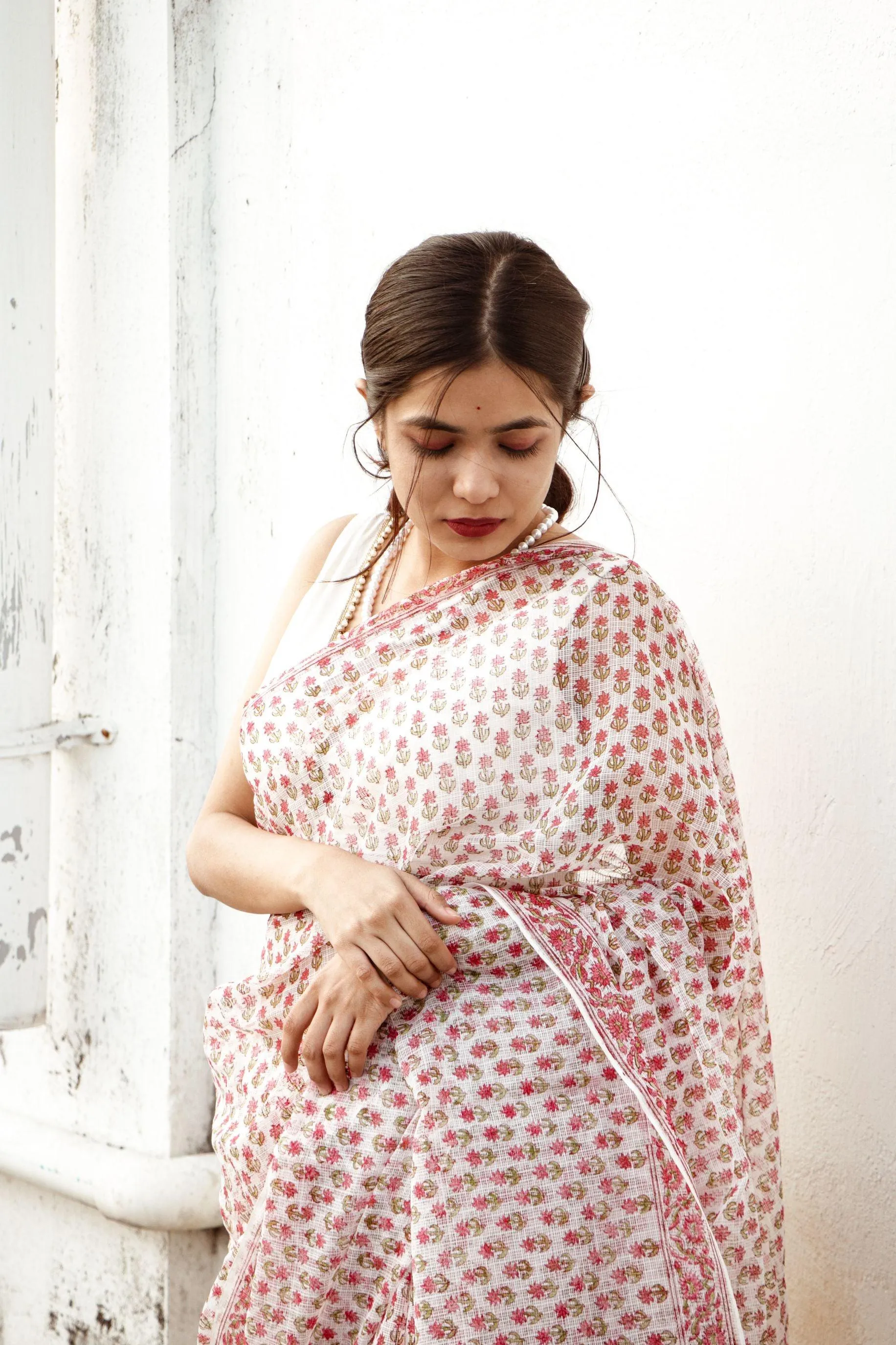 Evergreen printed Kota saree - Bagh- Phool