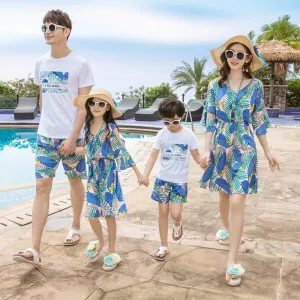 Family Matching Summer Island Set