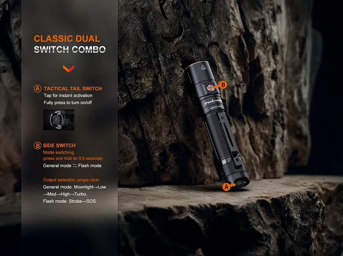 FENIX LD30R HIGH-PERFORMANCE OUTDOOR FLASHLIGHT