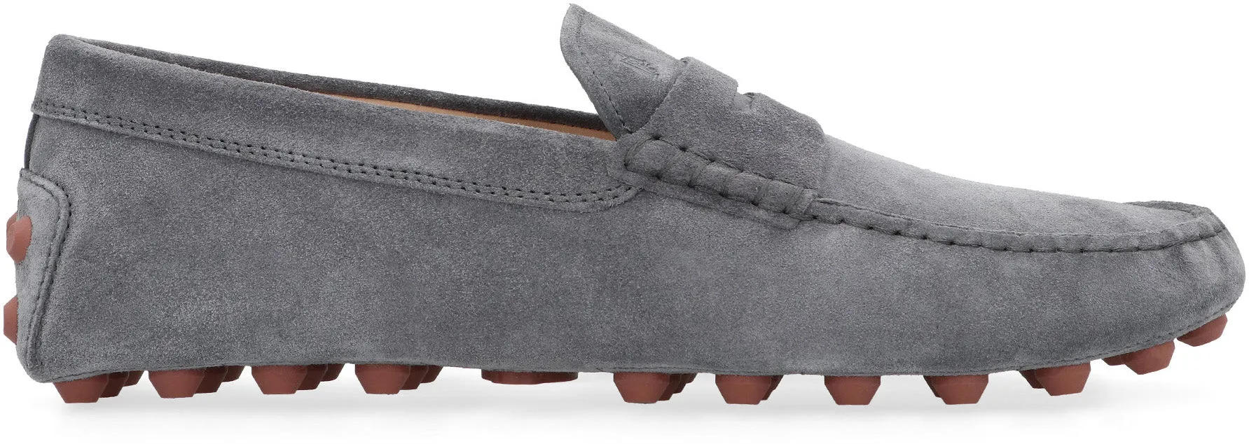 Gommino suede loafers