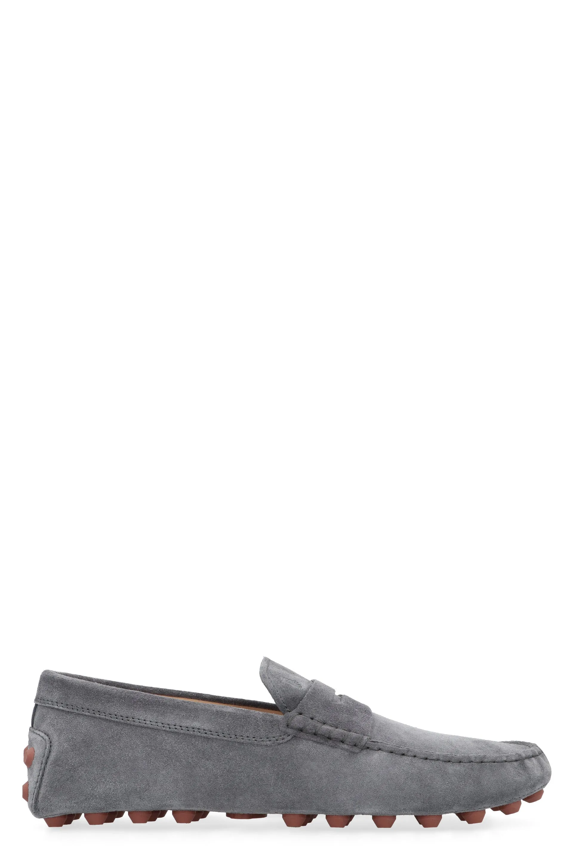 Gommino suede loafers