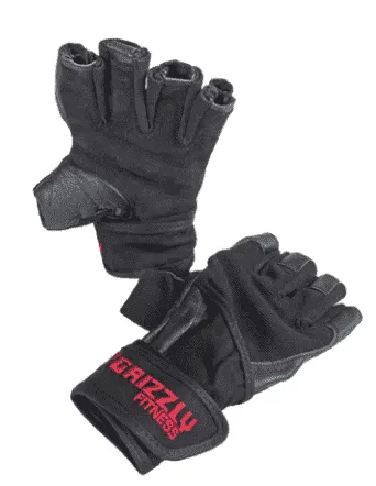 Grizzly Nytro Wrist Wrap Lifting and Training Gloves
