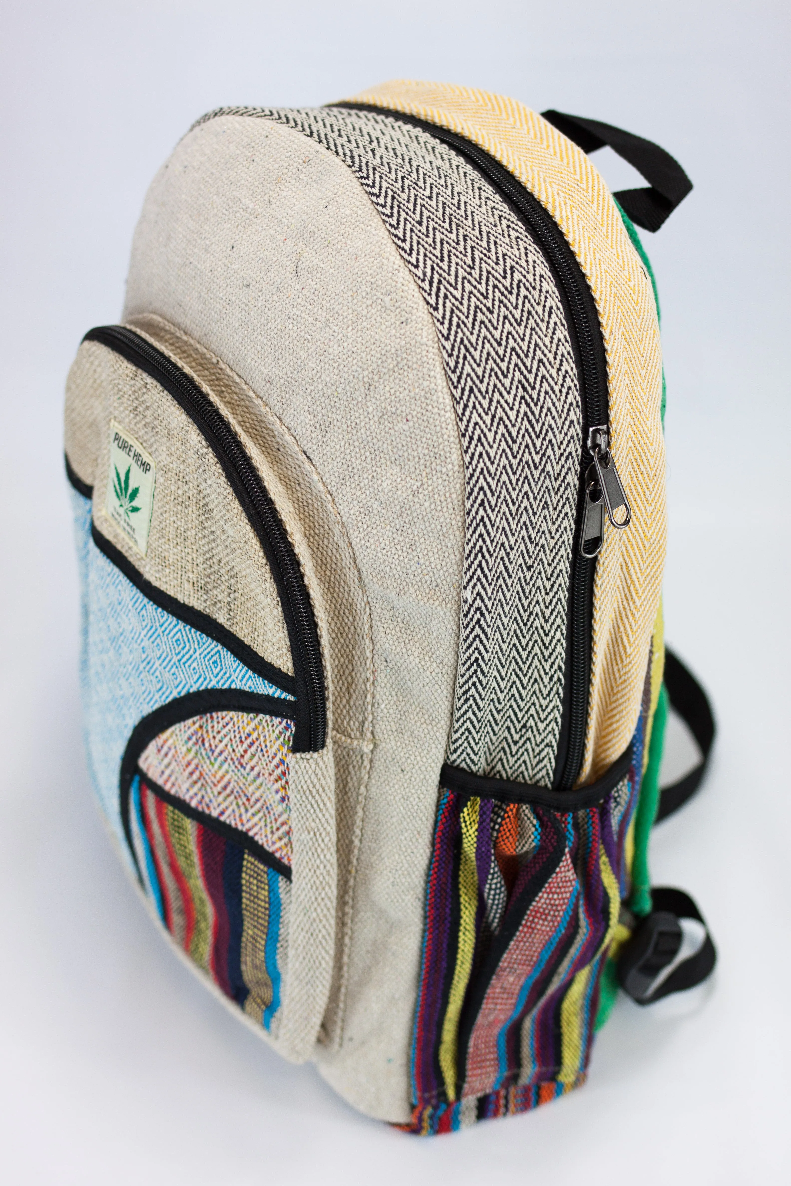 Handmade THC Free Pure Hemp Unisex Bag - HMPHB1