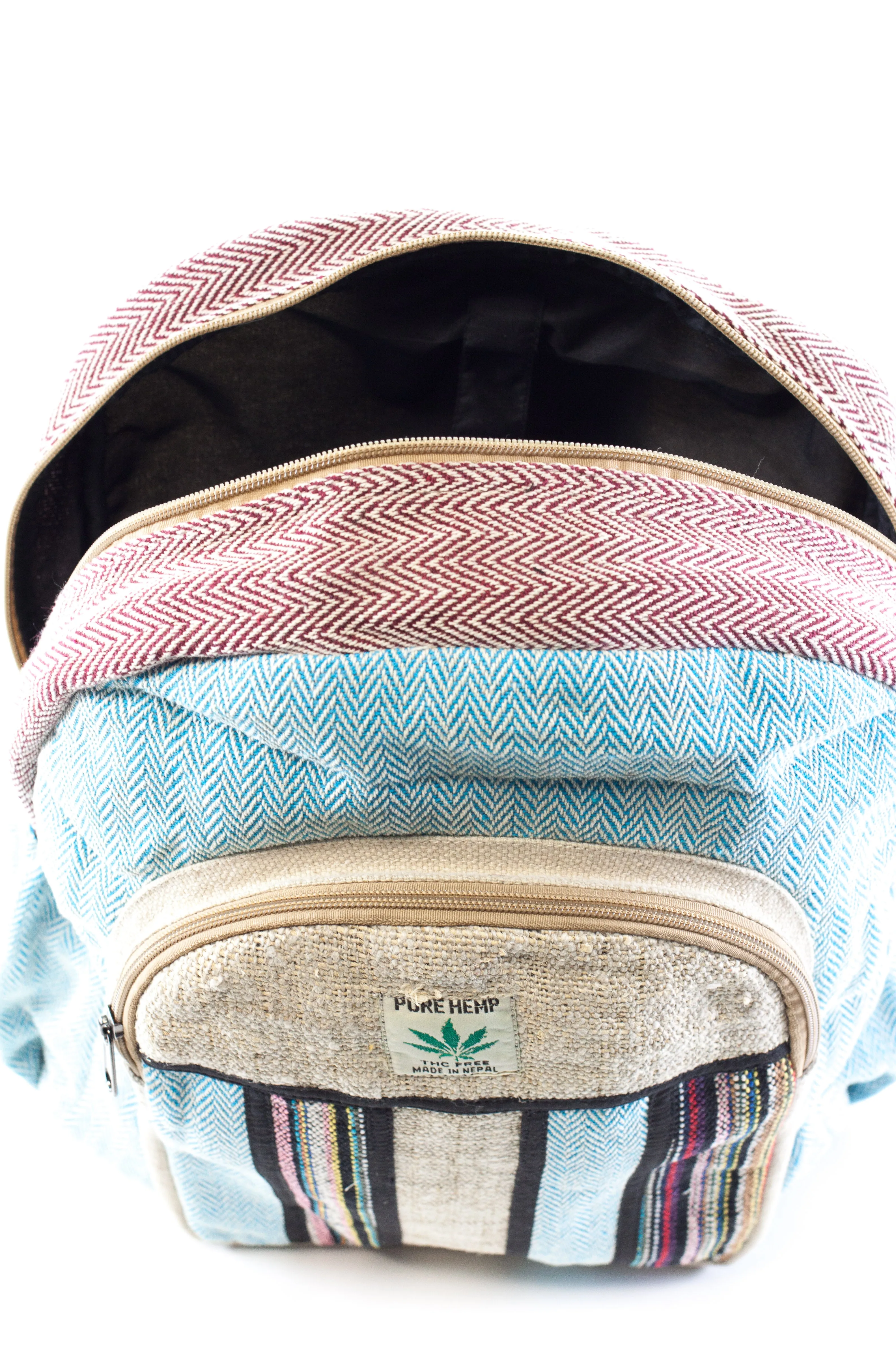 Handmade THC Free Pure Hemp Unisex Bag - HMPHB8