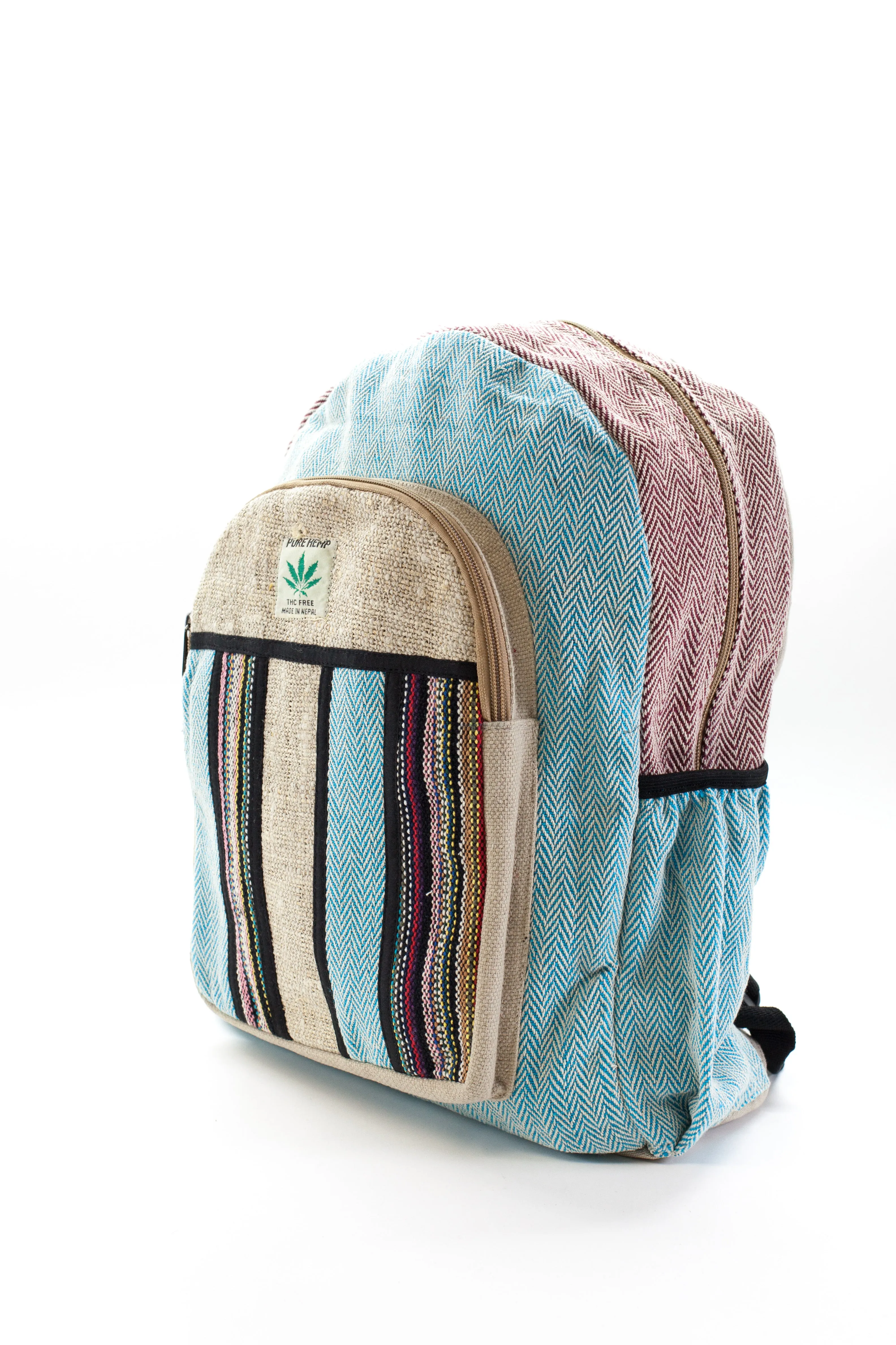 Handmade THC Free Pure Hemp Unisex Bag - HMPHB8