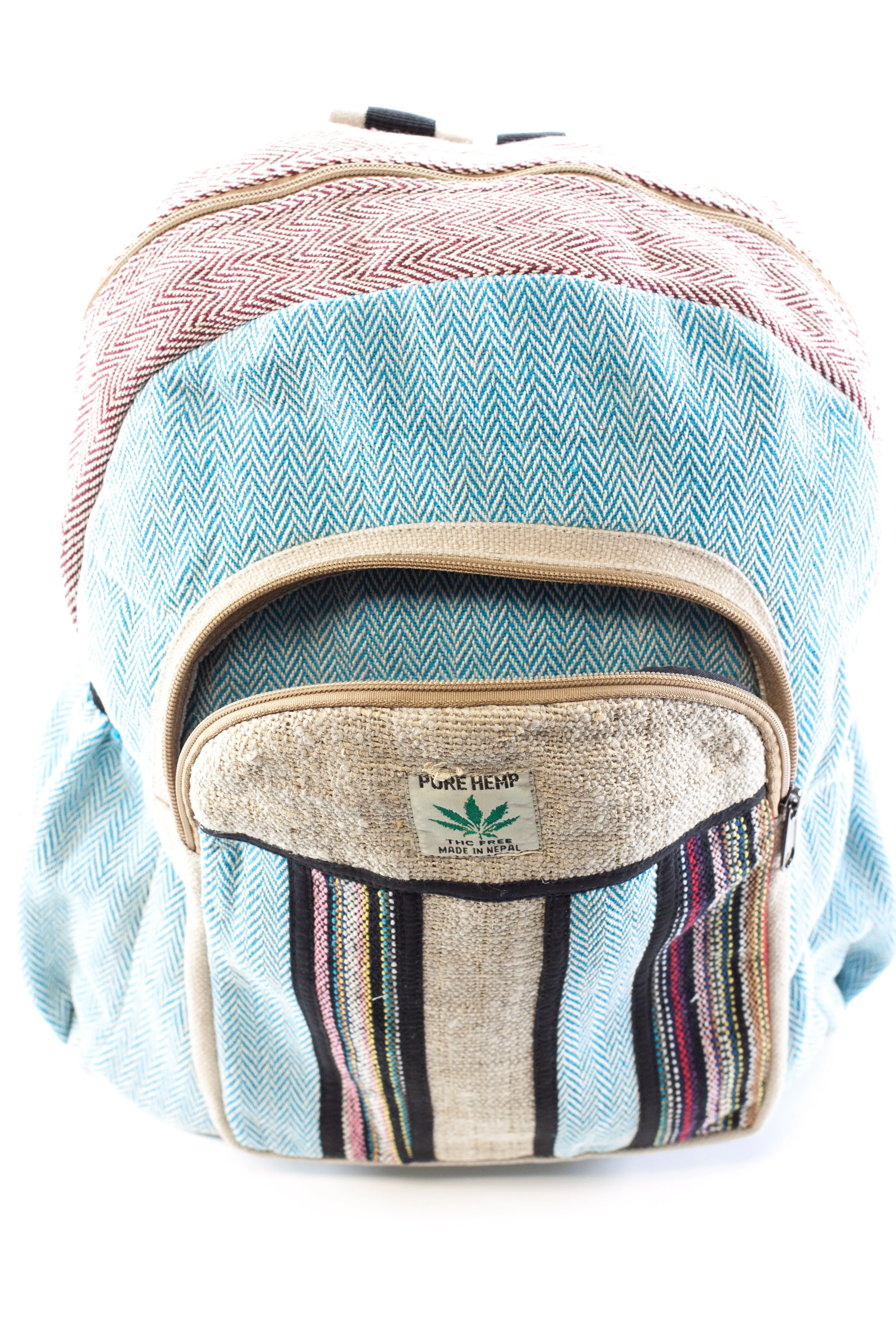 Handmade THC Free Pure Hemp Unisex Bag - HMPHB8