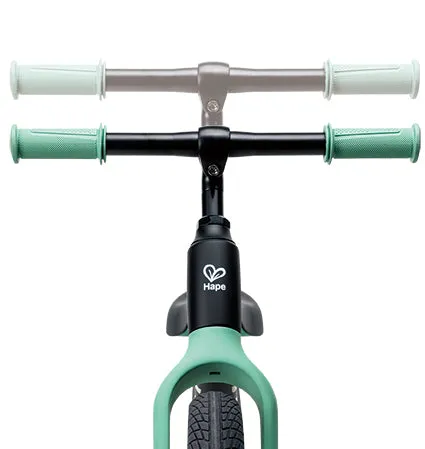 Hape Shock-Absorbing Balance Bike - Green & Black