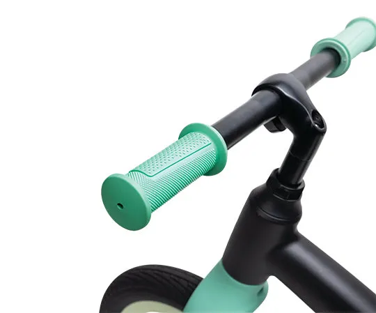 Hape Shock-Absorbing Balance Bike - Green & Black