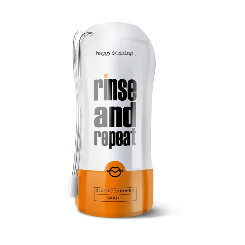 Happy Ending Rinse and Repeat Classic Stroker - Mouth