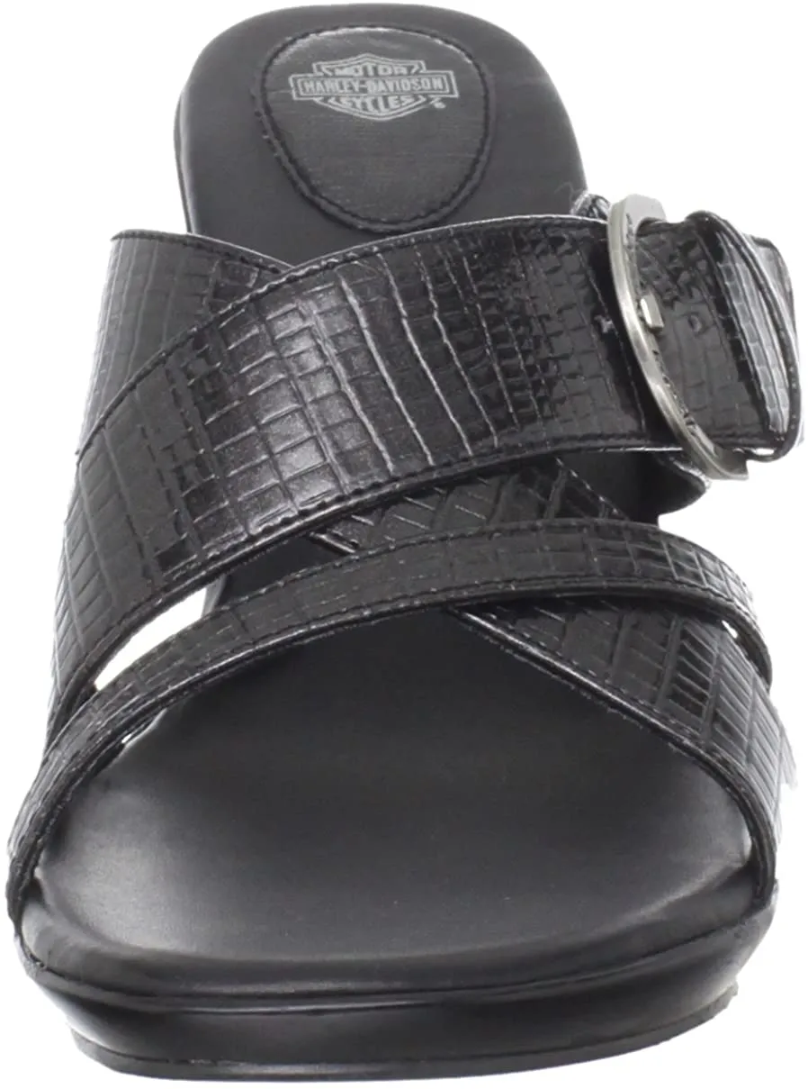 Harley Davidson Womens DIANNA Wedge Platform Sandals