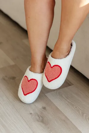 Hazel Blues® |  Big Heart Cozy Slippers