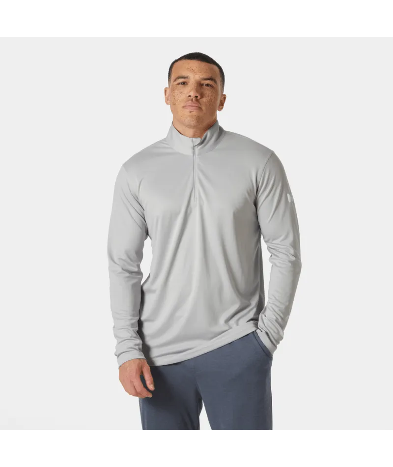 HH TECH 1/2 ZIP 2.0 - GREY FOG
