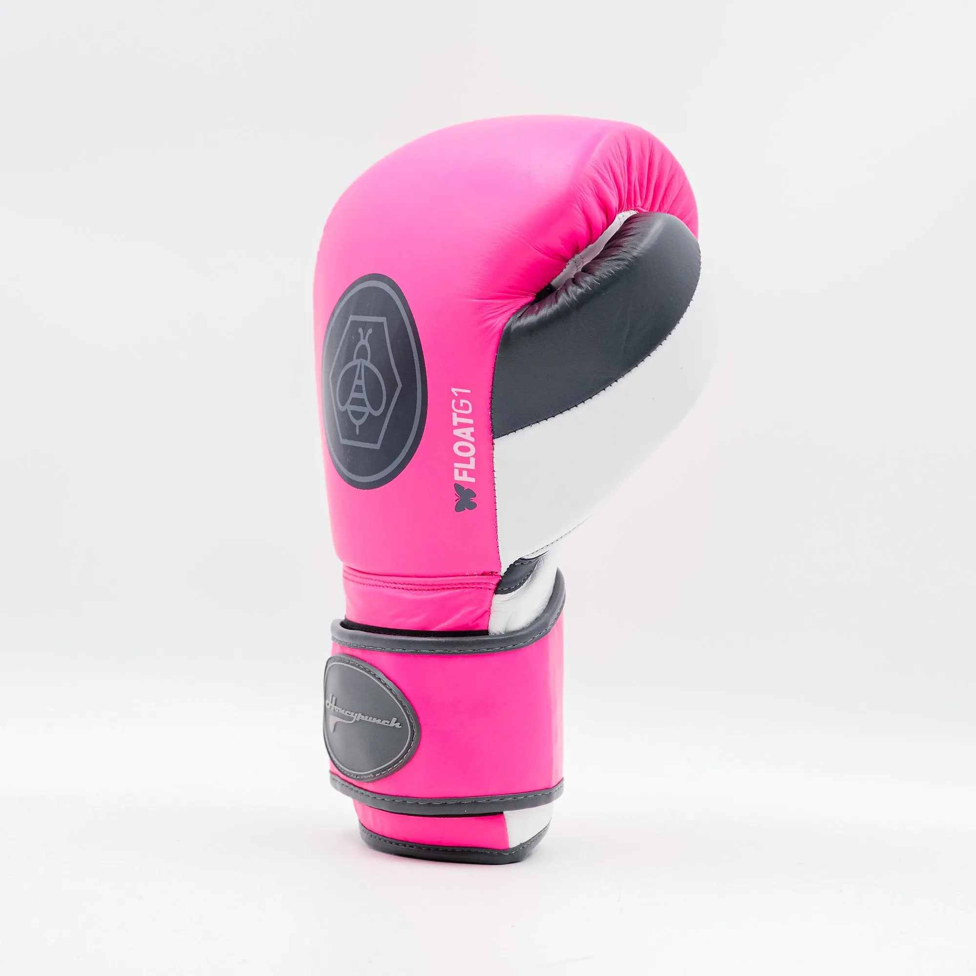 Honey Punch Pro Spar Boxing Glove Fuchsia / Grey / Black