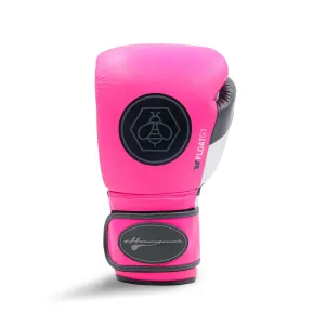 Honey Punch Pro Spar Boxing Glove Fuchsia / Grey / Black