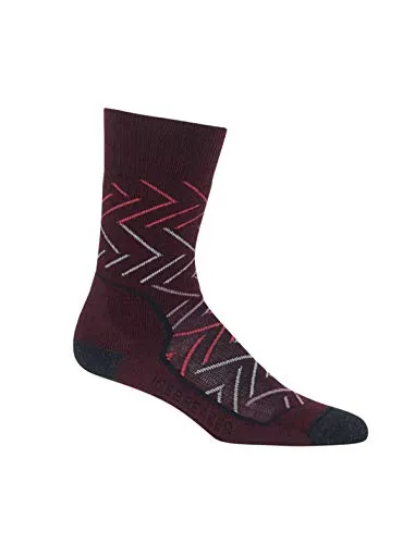 Icebreaker Womens 104437 Merino Wool Crew Hiking Socks