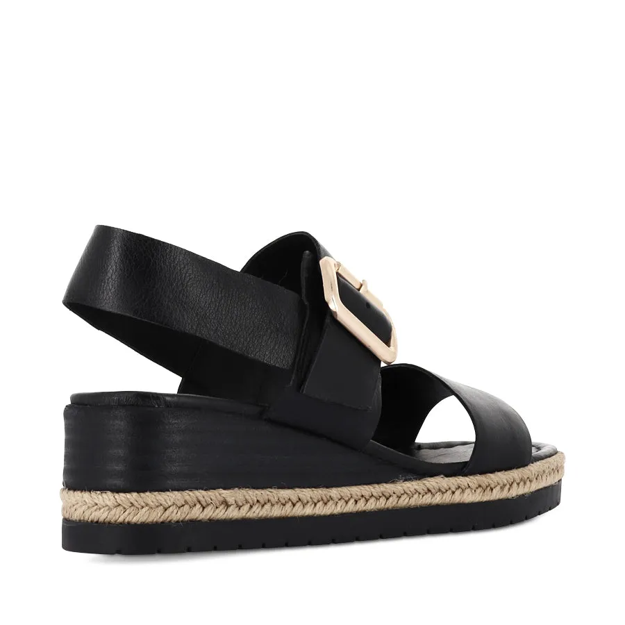ISLING - BLACK LEATHER