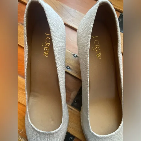 J. Crew Canvas Espadrille Wedge