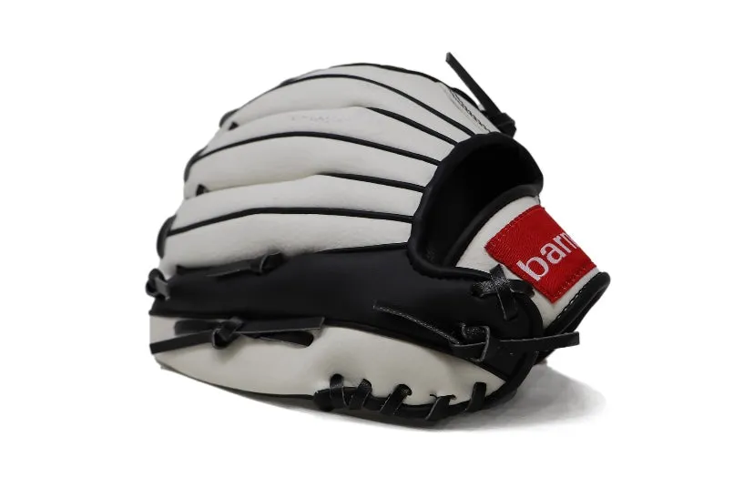 JL-105-baseball glove, outfiled, REG size 10.5" white