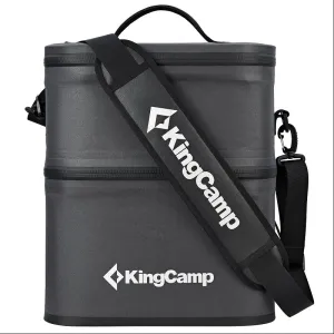 KingCamp -  Portable 16 Cans Double Layer Cooler Bag