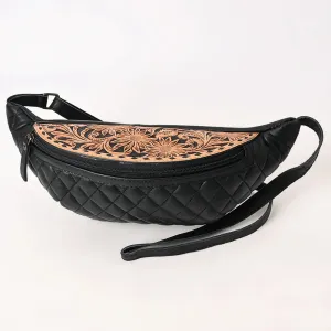 Kinsley Tooled and Quilted Leather Bum Bag
