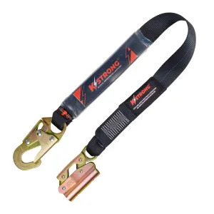 KStrong 611020 3 ft Manual Shock Absorbing Rope Grab Assembly