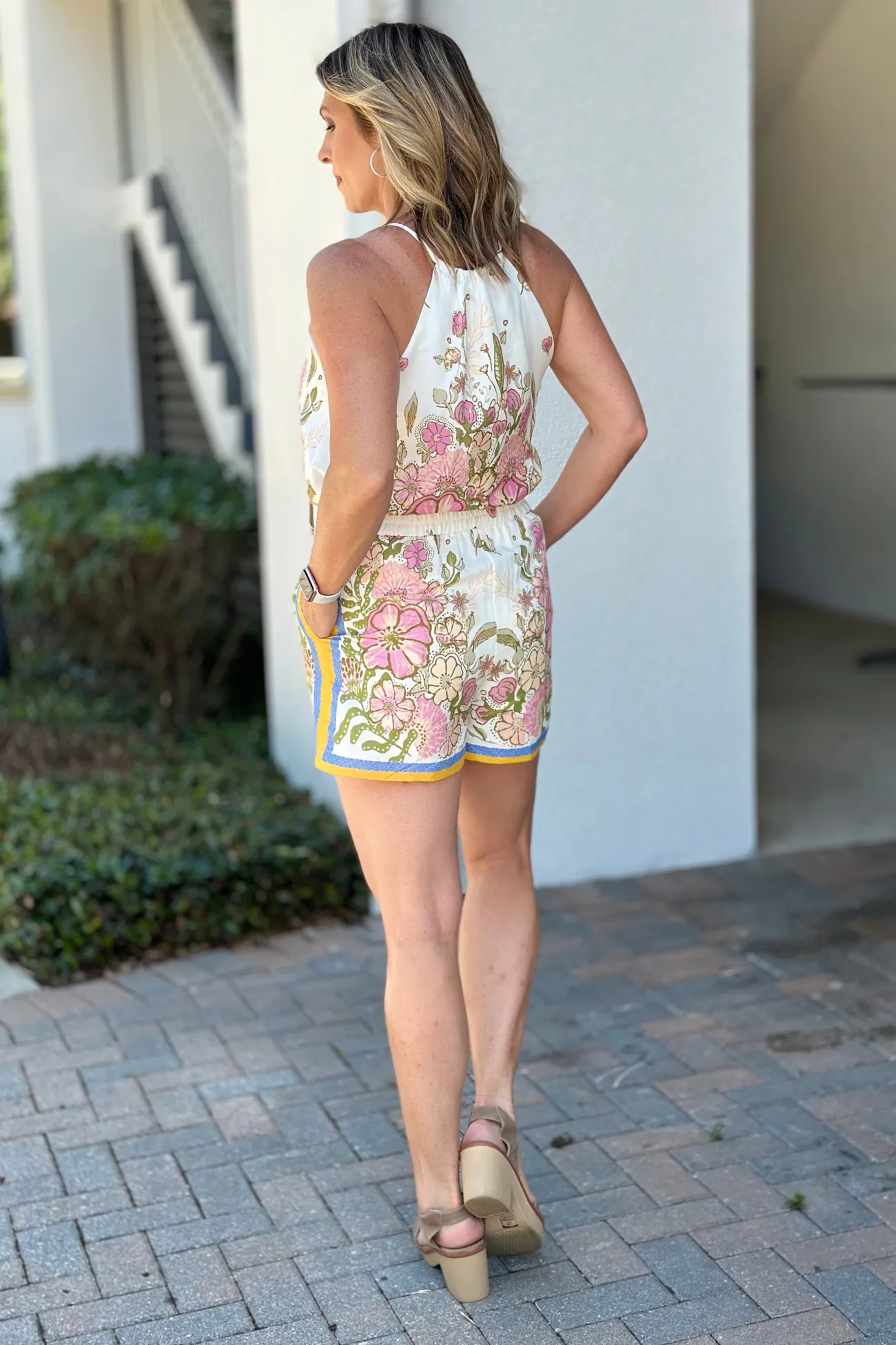 Lanya Floral Printed Shorts