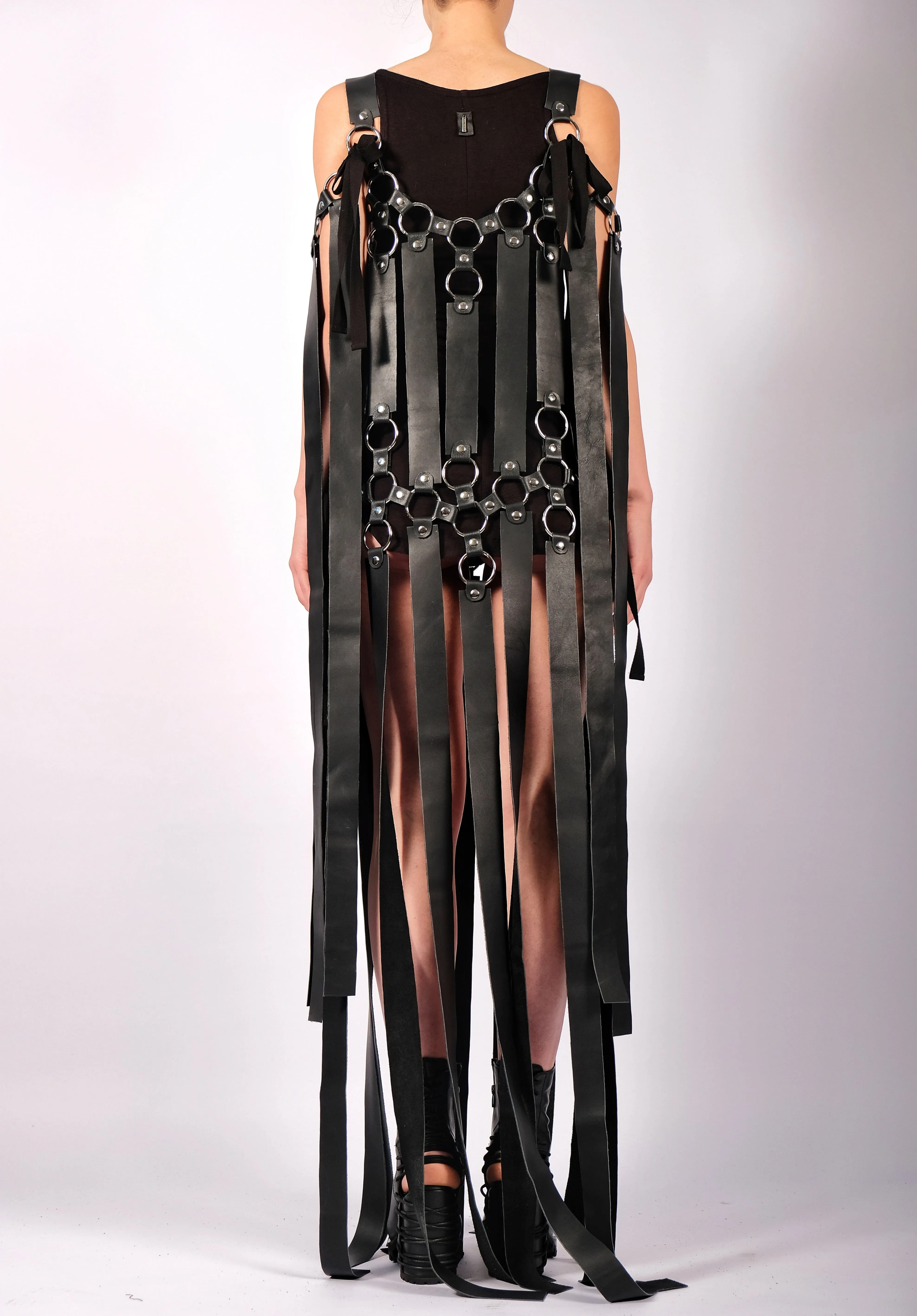 Leather Dress Maxi