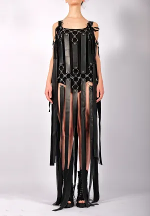 Leather Dress Maxi