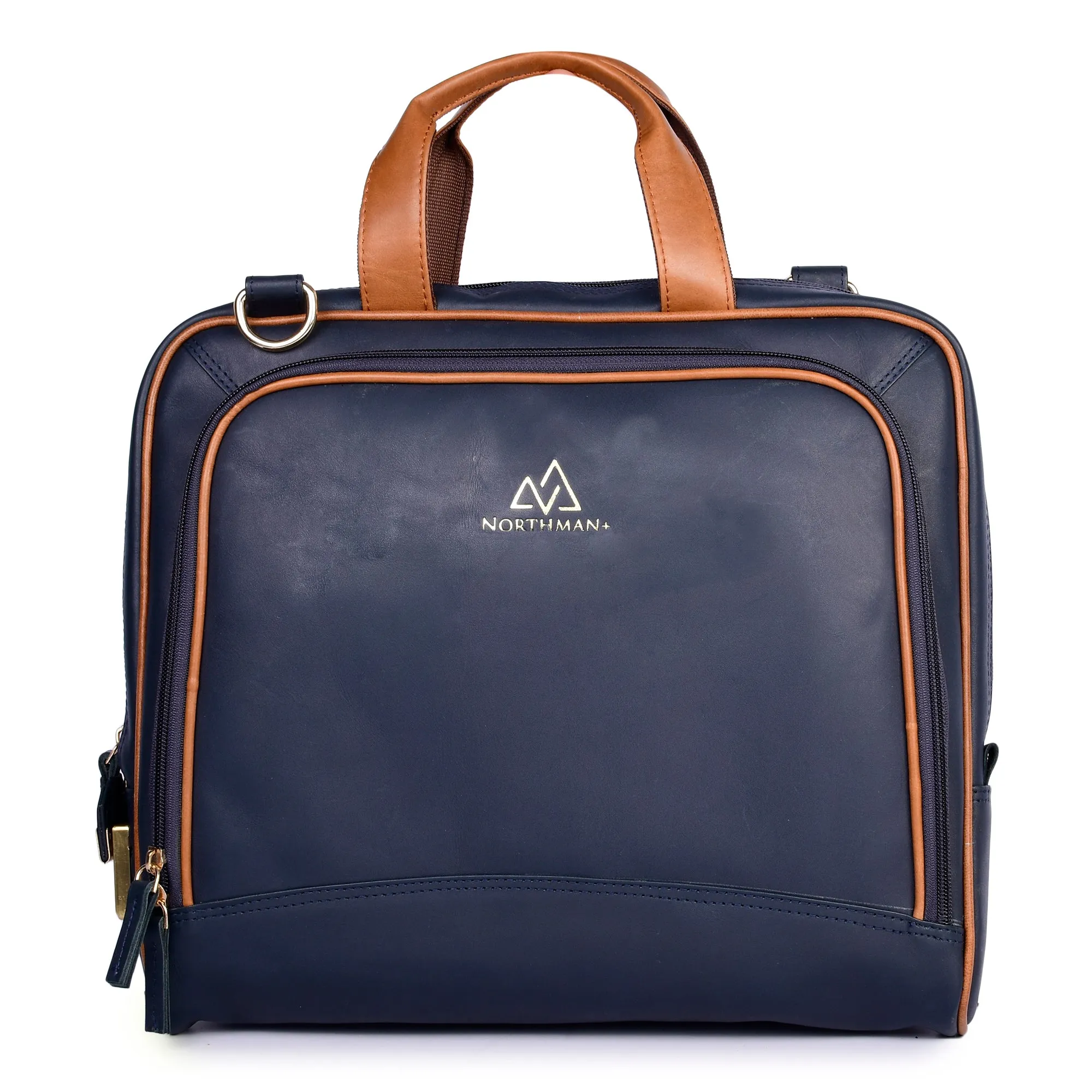 Leather Laptop Messenger Bag  : The CEO Bag