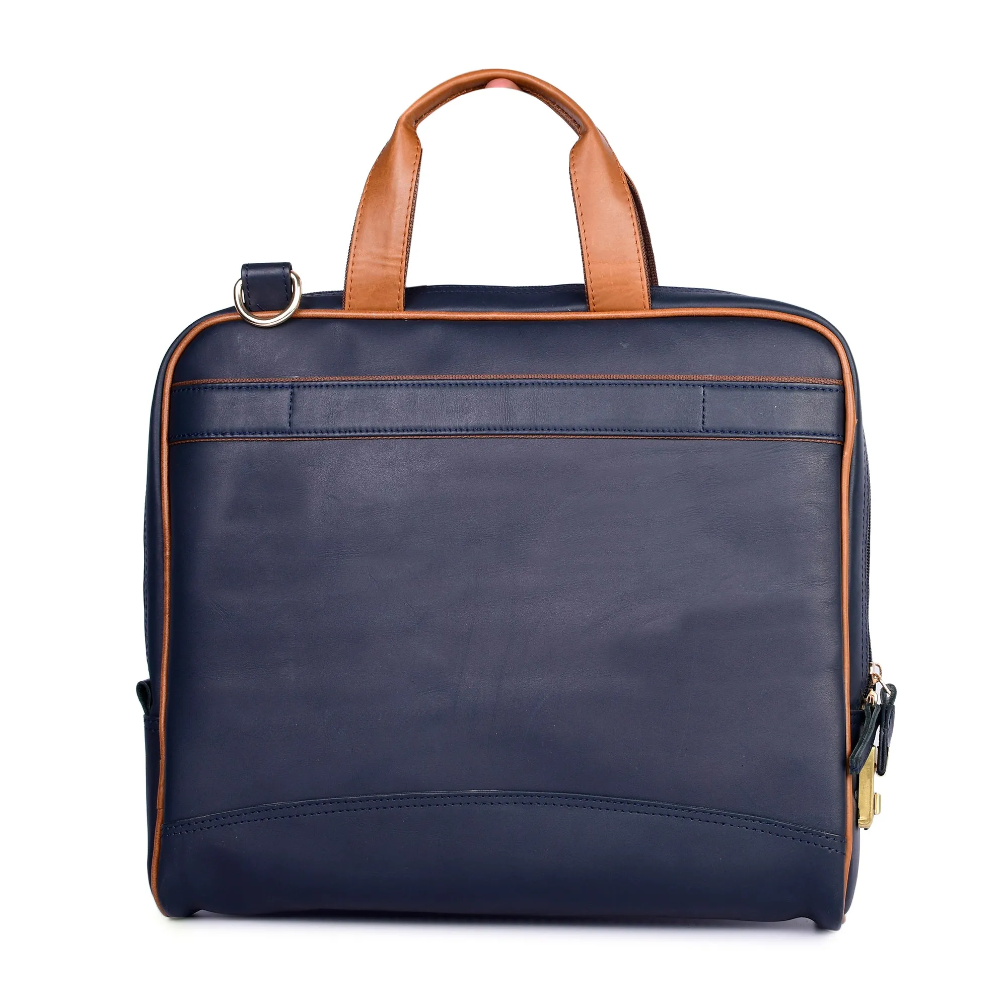 Leather Laptop Messenger Bag  : The CEO Bag