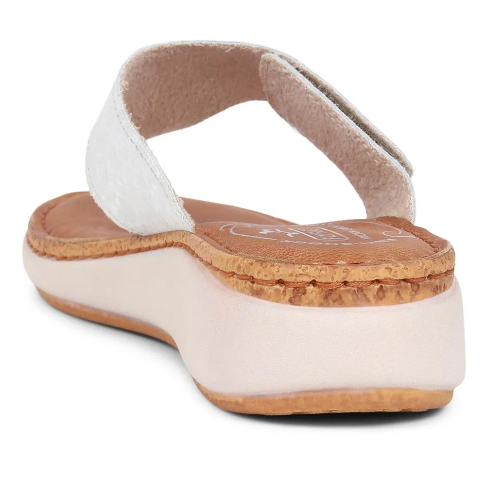 Leather Toe Post Sandals - FLY39085 / 324 806