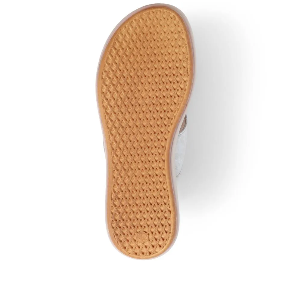 Leather Toe Post Sandals - FLY39085 / 324 806