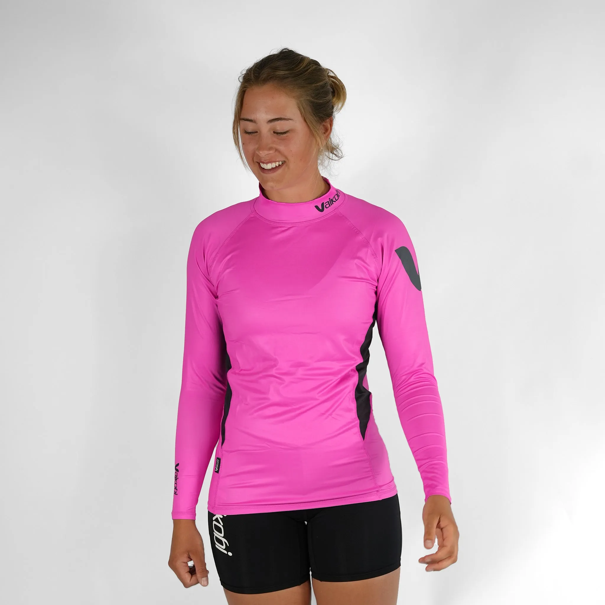 Long Sleeve Rash Top - Pink