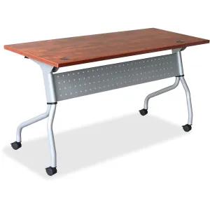 Lorell Cherry Flip Top Training Table