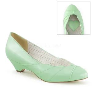 LULU-05  Mint Faux Leather