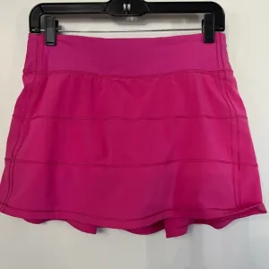 Lululemon Pace Rival Mid Rise Skirt in Sonic Pink size 6