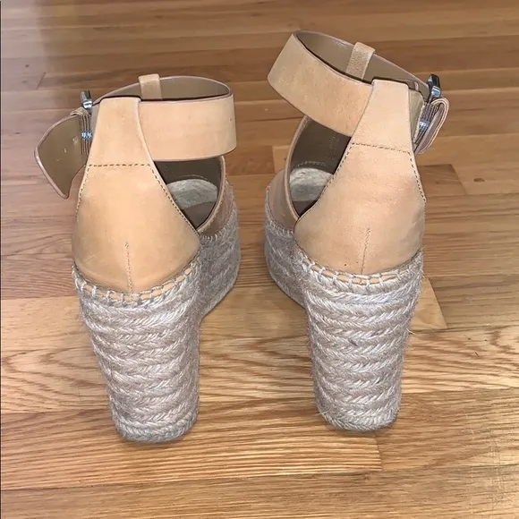 Marc Fisher Allison Perforated Espadrille Wedge
