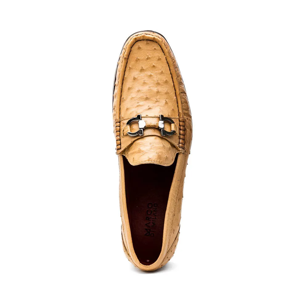 Marco Di Milano Ferrioni Ostrich Orix Bit Loafer
