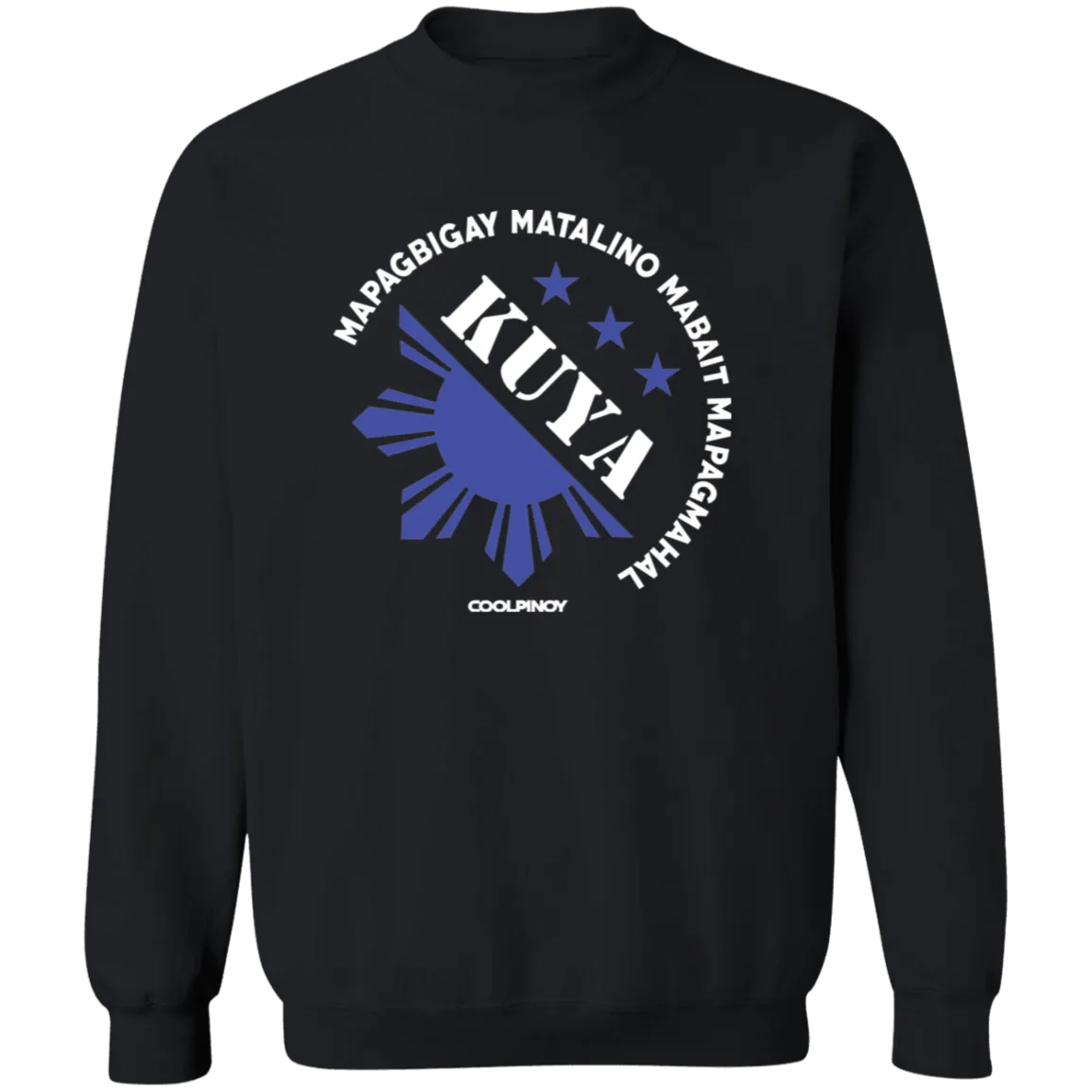 Matalino Mapagmahal Kuya Unisex Crewneck Pullover Sweatshirt