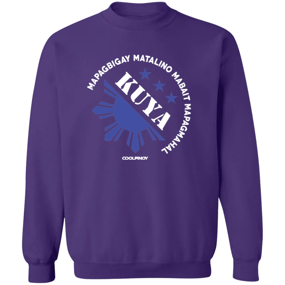 Matalino Mapagmahal Kuya Unisex Crewneck Pullover Sweatshirt