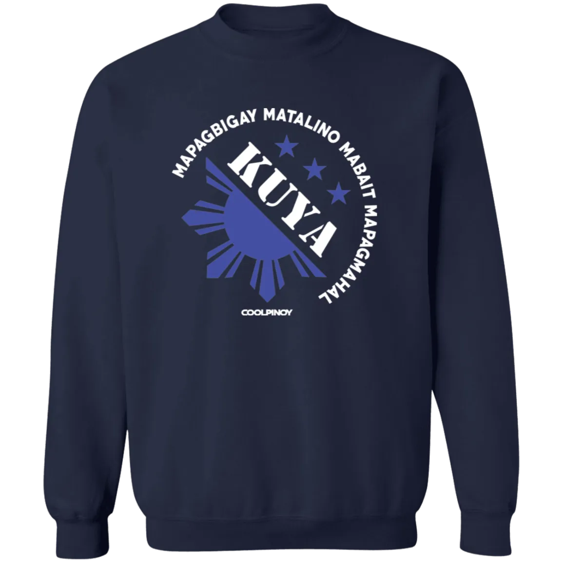 Matalino Mapagmahal Kuya Unisex Crewneck Pullover Sweatshirt