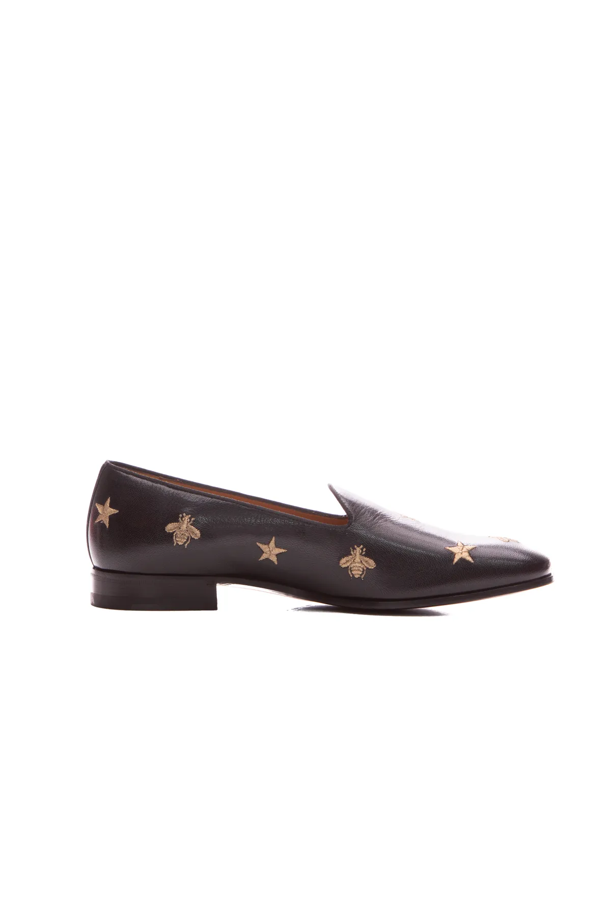 Men's Embroidered Loafers - Size US 7