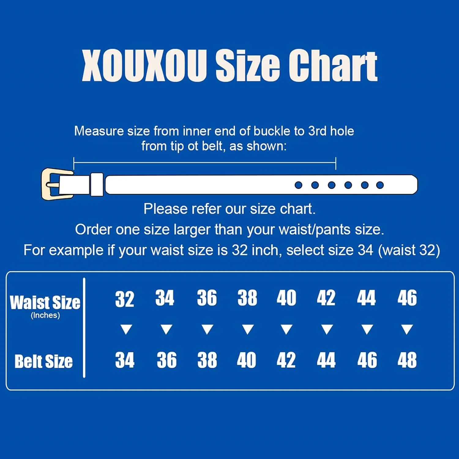 Men's Jeans Leather Belt, Business Belt with pin buckle for Men