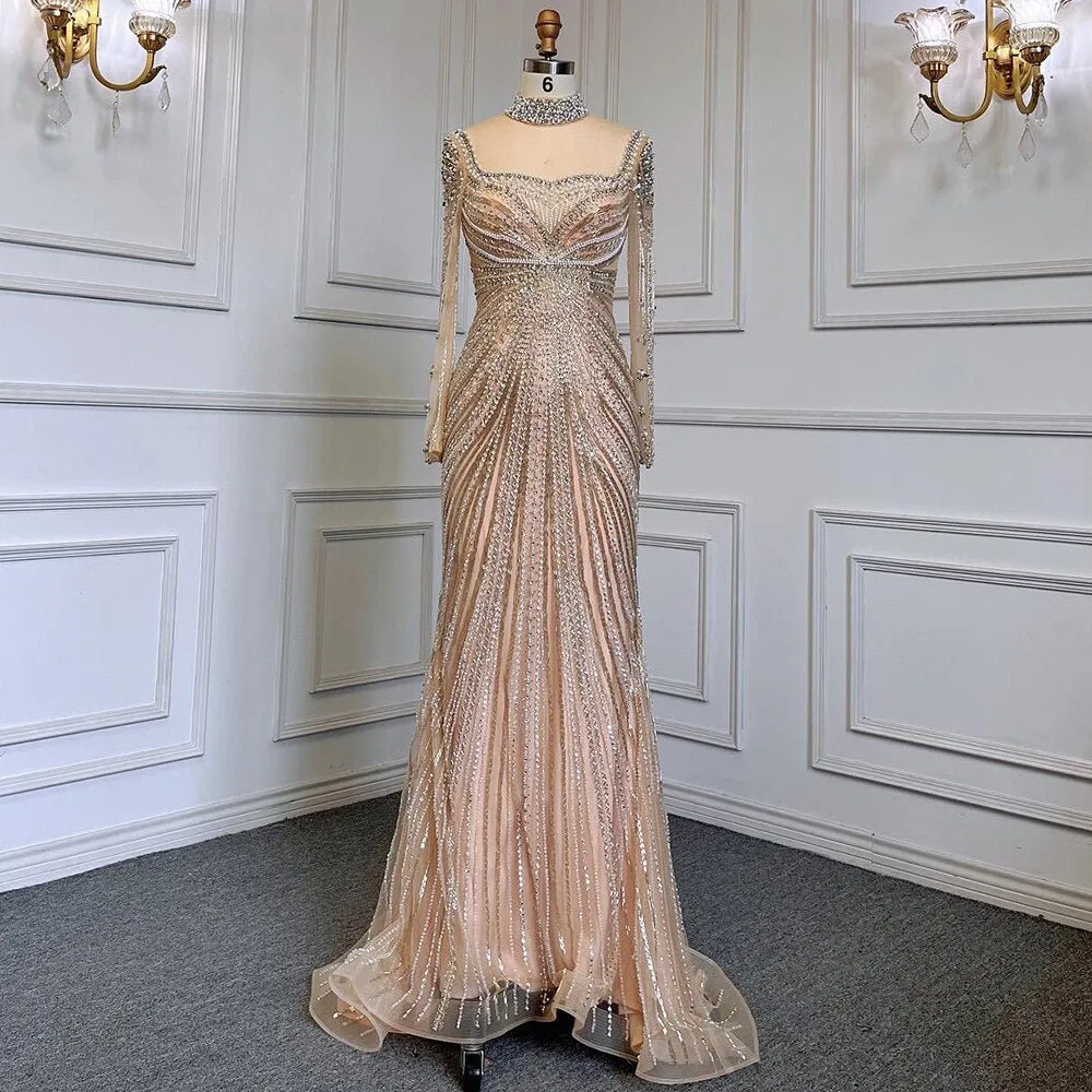 Mermaid Elegant Evening Dresses Gowns For Women