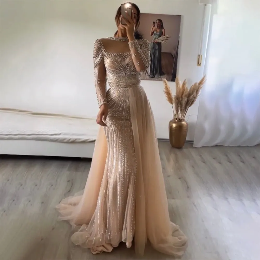 Mermaid Elegant Evening Dresses Gowns For Women