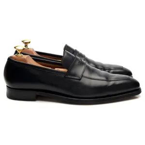 'Merton' Black Leather Loafers UK 6.5 E